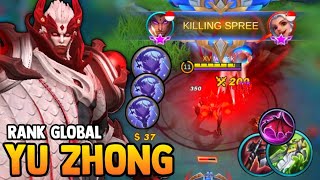 Download lagu Yu Zhong Best Build 2021 | Top Global Yu Zhong Gameplay | Mobile Legends✓ mp3
