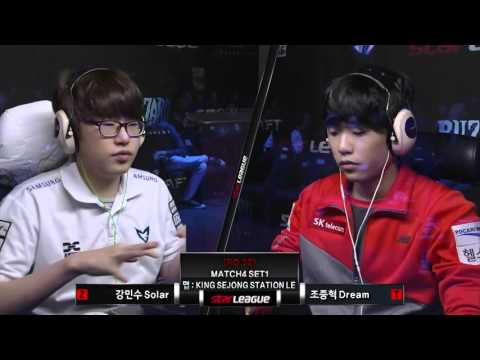StarCraft 2 : Solar vs Dream - Challenge set 1 - Starleague 2015