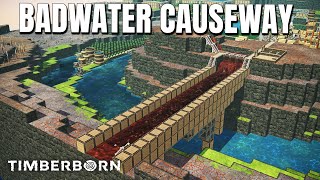 Diverting the Badwater in Timberborn | Meandering Way Episode 6