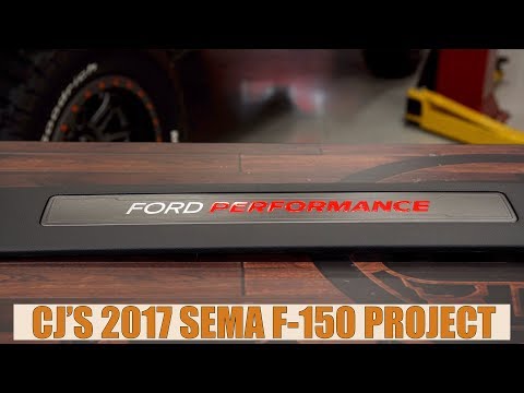 F-150 Ford Performance Door Sill Plate With Ford Performance Logo Pair 2015-2018 Installation