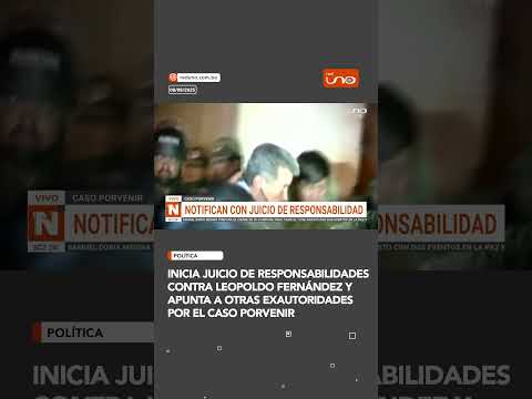 Inicia juicio de responsabilidades contra Leopoldo Fernández y apunta a otros exautoridades