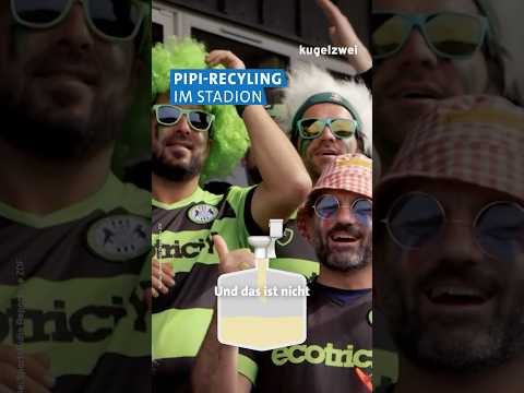 Video Thumbnail: Fußballstadion: Nachhaltig mit Snacks und Pipi?! | kugelzwei WDR #shorts
