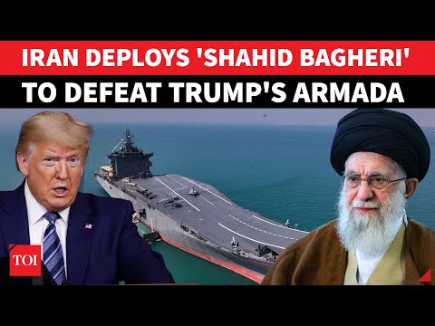 Iran Unleashes 'DRONE MONSTER' On Trump's Armada; Why IRGC's Warship Bagheri Is Making US Nervous