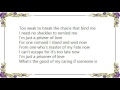Bo Diddley - Prisoner of Love Lyrics