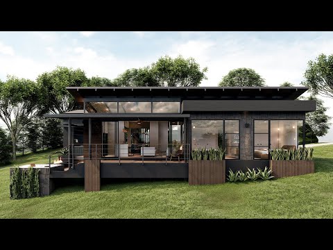 Diseño Casa Vistas del Lago, Tilarán, Guanacaste, Costa Rica.