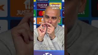 &#39;I want to harm myself&#39; 👀 Pep asked about the cuts on his nose and head