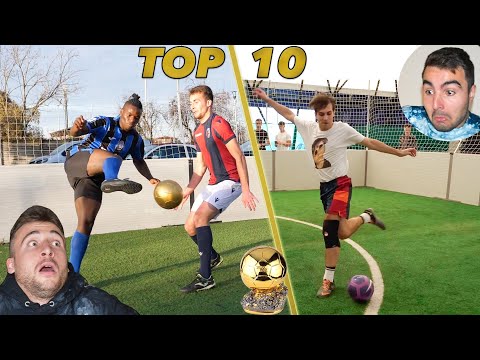 REACTION to the 10 BEST GOALS of the 4 GOLDEN BALLS!!