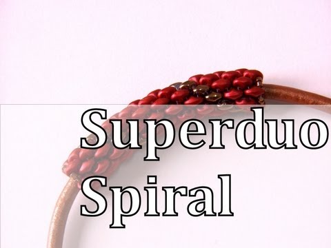 Beading DIY - Superduo Spiral