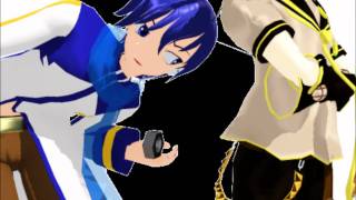 MMD Kaito Can't Find The Coin Slot [SpongeBob]
