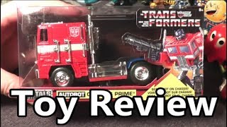 NEW! Optimus Prime G1 Metals Die Cast 2018 Toy Review - The No Swear Gamer