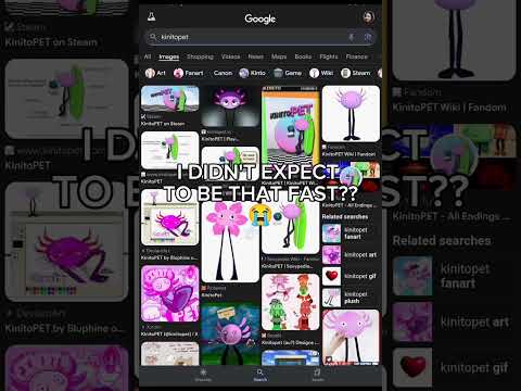 IT'S AN AXOLOTL #kinitopet #kinito #Google #cursed #r34ShouldntExist #shorts