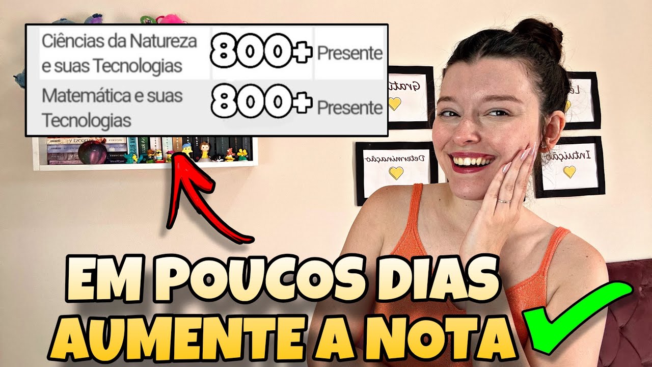 COMO ACERTAR MAIS QUESTÕES EM MATEMÁTICA E CIÊNCIAS DA NATUREZA NO ENEM 2024 | Acerte Mais Questões!