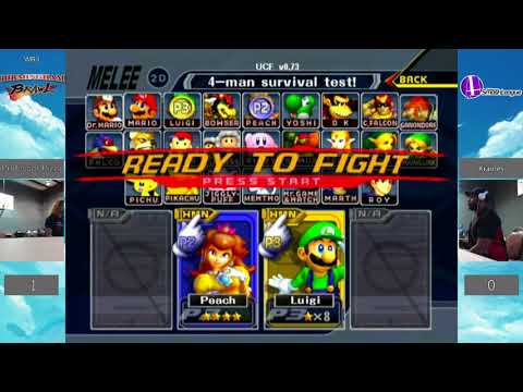 Birmingham Brawl 22 Melee Singles WQ - Iori (Peach) vs. Griff (Luigi)