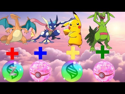 | What if Pikachu, Greninja, Charizard Z & Sceptile Had A Mega & Gigantamax Form |25K Special Vedio|