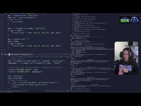 LIVE: cozy coding session [ !copilot ]