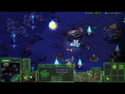 StarCraft Remastered: UEDAIP Expansion Zerg 07 Drawing of the web... WITH TERRANS
