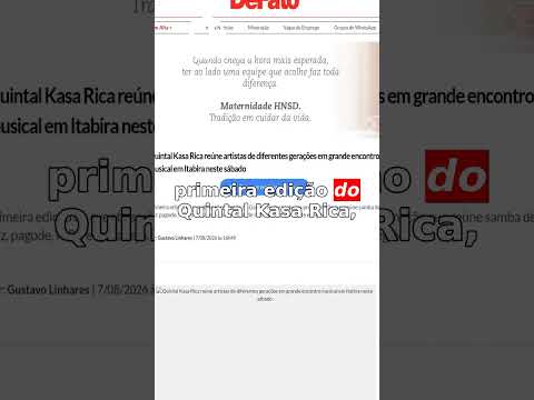 Friday, August 7, 2026 8PM UTC – Daily News: São Paulo…