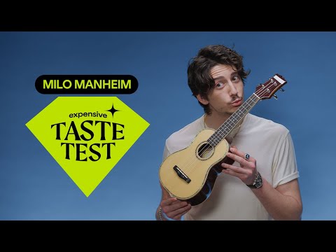 Milo Manheim Thinks $$$ Espresso Tastes Like Soy Sauce | Expensive Taste Test | Cosmopolitan
