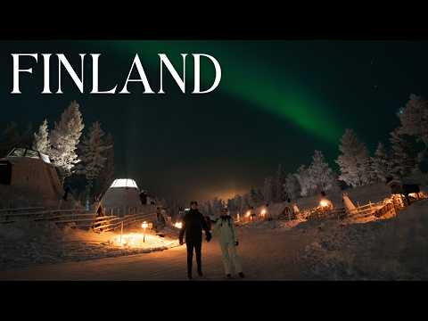4 Days in Finland | Lapland Winter Adventure - Glass Igloos, Dog Sledding, Santa Claus Village