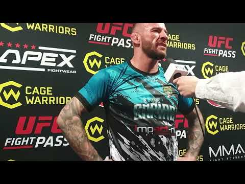 Kyle McClurkin Post Fight Scrum