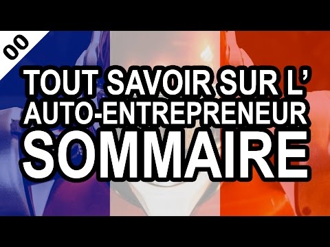 AUTO-ENTREPRENEUR 00 Tout savoir sur l’auto-entrepreneur - SOMMAIRE - VIDEO INTERACTIVE
