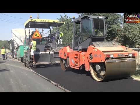 Se asfaltează pe DJ 203 F Iazu-Scânteia-Valea Ciorii!