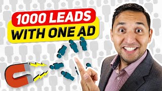 Real Estate Marketing - 1,000 Real Estate Leads with ONE Meta Ad - COPY THIS AD