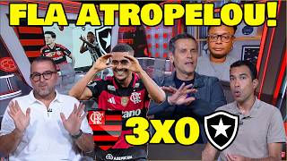 FLAMENGO ATROPELOU O BOTAFOGO! FLAMENGO 3x0 BOTAFOGO BRASILEIRÃO.