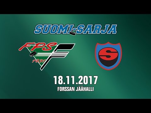 SUOMI-SARJA 2017-2018: 18.11.2017 FPS - S-Kiekko 0-3