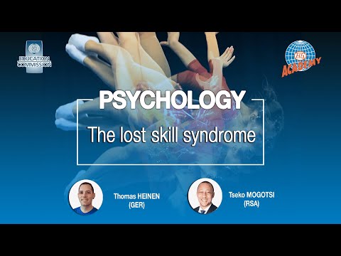 Education Online Seminar 2021 - Lost Skill Syndrome