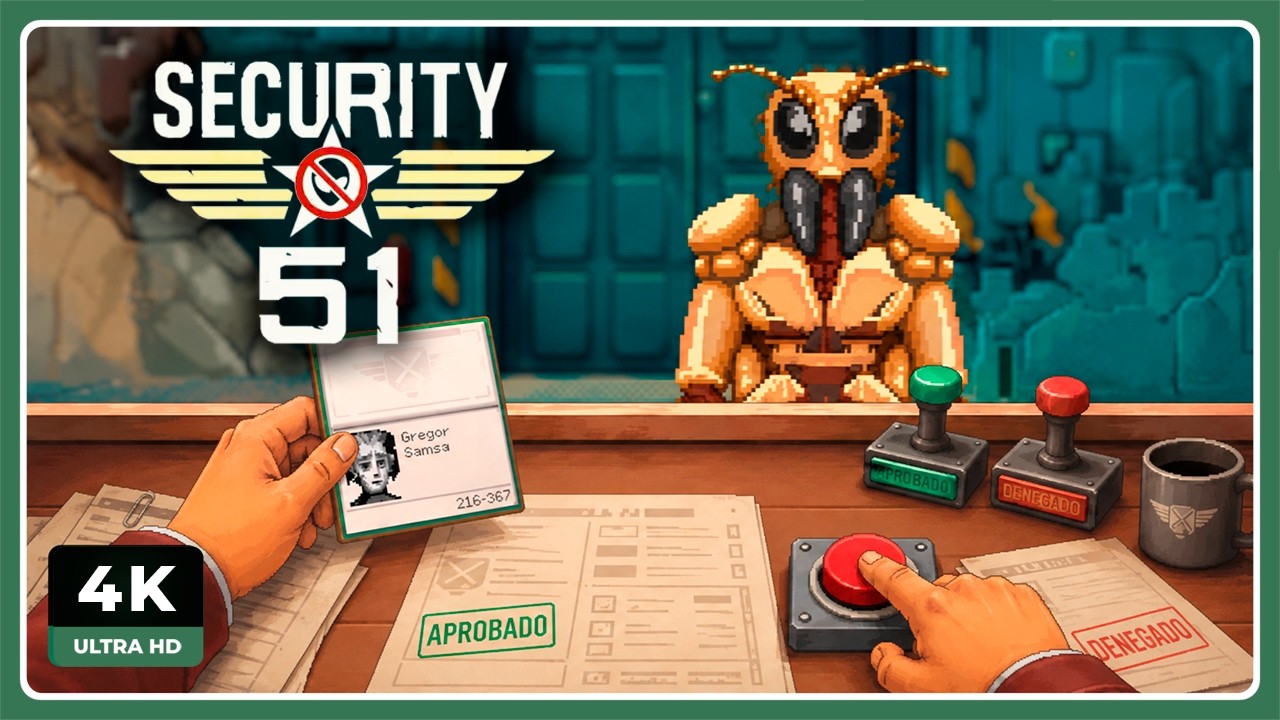 COMO PAPERS PLEASE PERO EN EL AREA 51 | SECURITY 51 Gameplay Español
