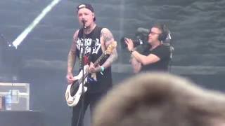 The Amity Affliction live at Hellfest 2016
