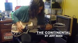 Video thumbnail for The Senn by Eastwood Continental - Slide Demo with Ryan Wariner by Jeff Senn Guitars