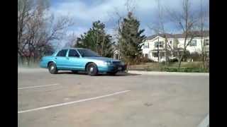 Smashing a desk with my Police Interceptor