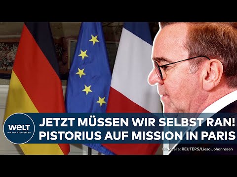 EUROPAS SICHERHEIT: Verteidigungsminister fordern mehr Kooperation - Pistorius und Lecornu in Paris