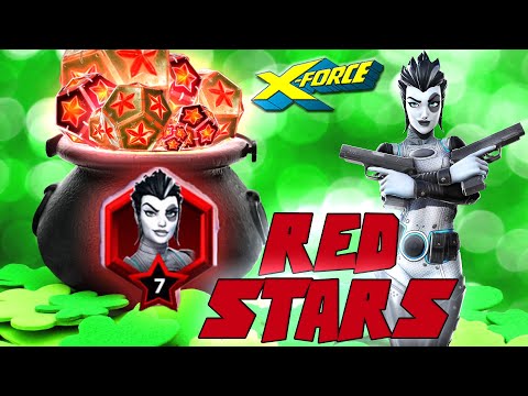 MSF | Domino RED Star Opening | Elite 4 & Elite 5 | Ultimus Store!? | Marvel Strike Force