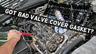 HOW TO KNOW IF YOU HAVE BAD VALVE COVER GASKET on Dodge Charger