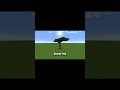 Minecraft Trees Vs Real Life