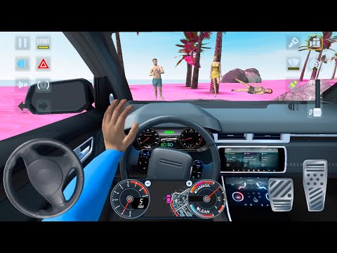 4x4 Car City Beach Driver 🚖👸 Car Games Android 3D City Drive - Taxi Sim 2020