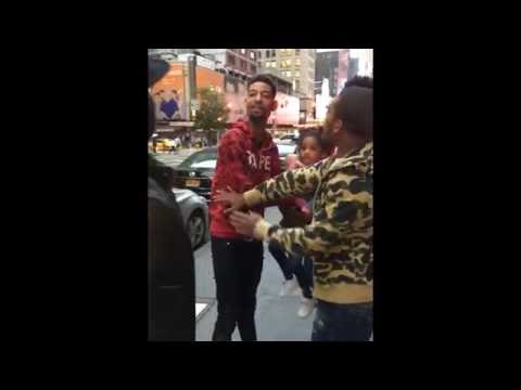 PNB ROCK ALMOST FIGHT QUEENZFLIP - #UBERDRIVERFLIP #ITZAJOKE