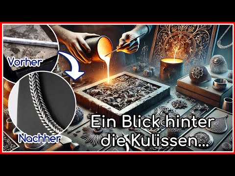 Silberschmieden für Anfänger: So wird eine Silberkette gefertigt!