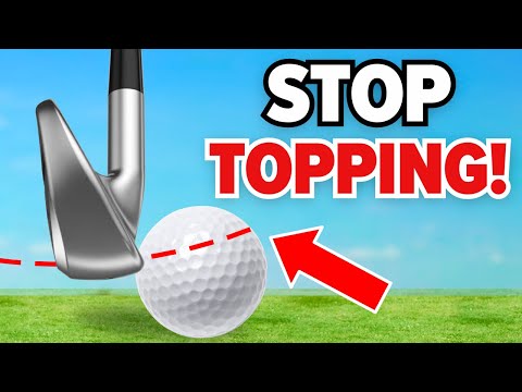 How to STOP Topping the Golf Ball!
