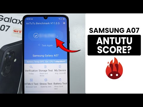 What is the Antutu Score of Samsung A07? - Benchmark Test