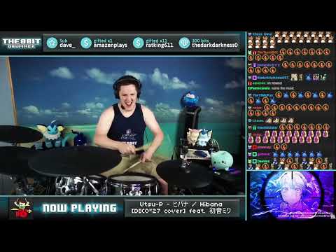 The8BitDrummer plays Hibana by DECO*27 ft. Hatsune Miku (Utsu-P remix)