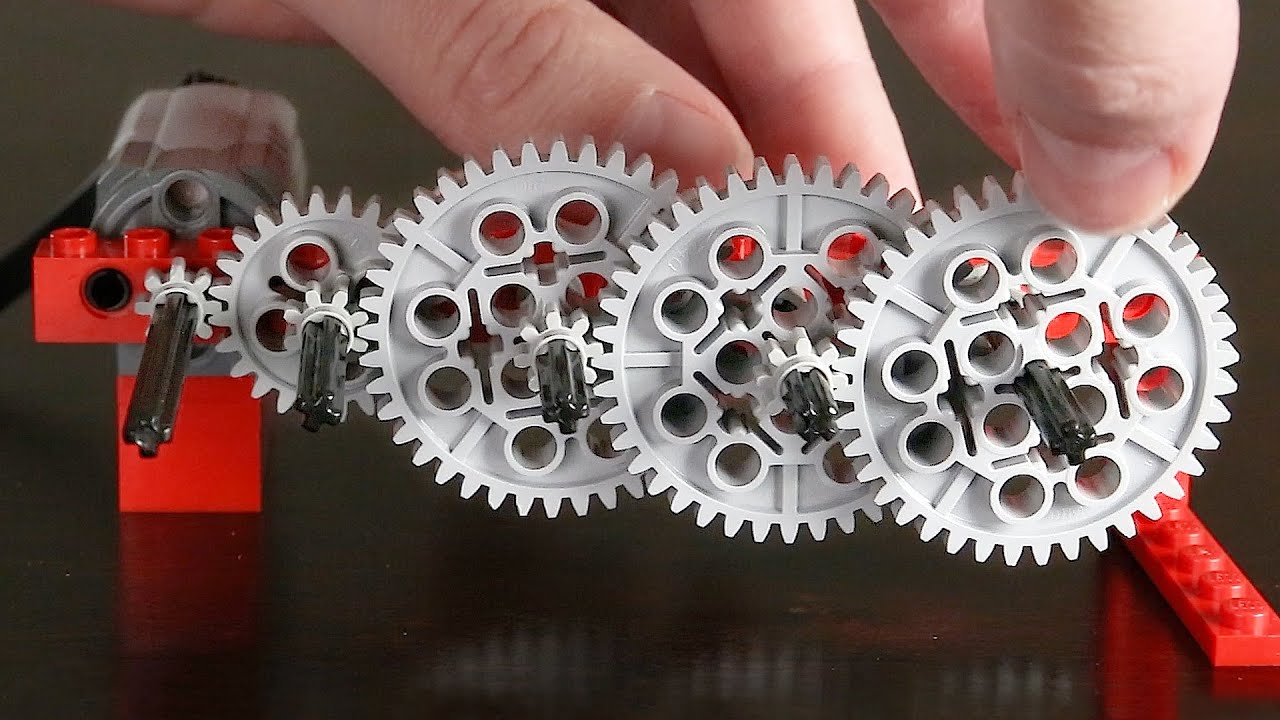 Un tren de engranajes de Lego con una relación de transmisión de más de 1 gúgol a 1 | Microsiervos (Juegos y Diversión)
