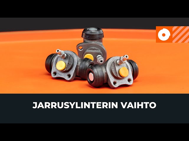 Katso video-opas TOYOTA Takajarrusylinteri vianetsinnästä