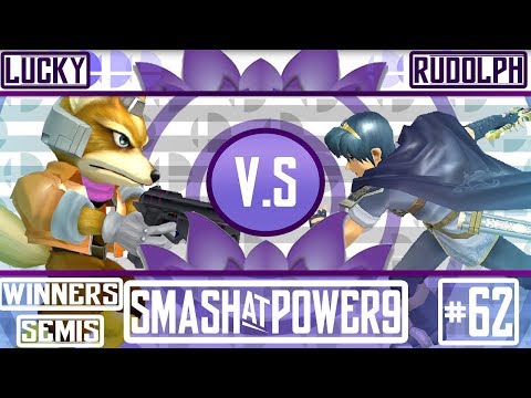 The Last S@P9 - Lucky (Fox) VS Rudolph (Marth) - SSBM Winners Semis