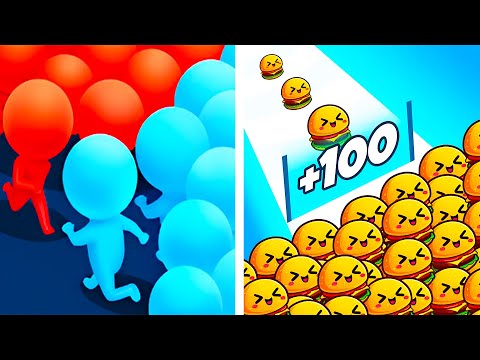 Count Master VS Food Run 🔢🍔 All Levels Max Update Walkthrough Mobile NEW Gameplay C4RX