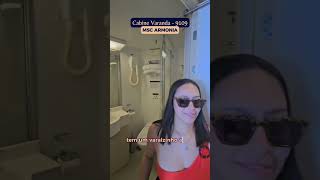 TOUR CABINE VARANDA - MSC ARMONIA