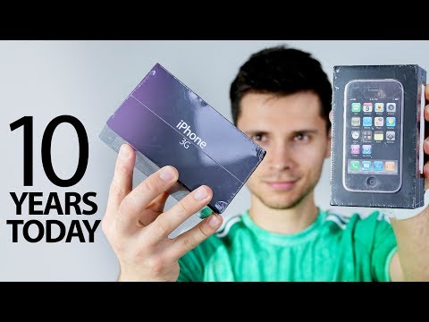 iPhone 3G Unboxing! 10 Years Old Today Video